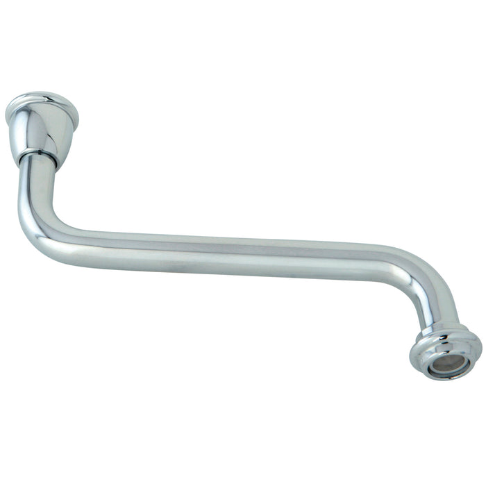 Heritage KSP1211 8-Inch Brass Faucet Spout, Polished Chrome