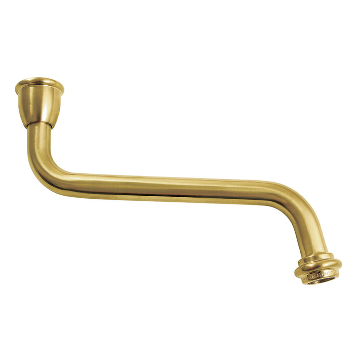 Heritage KSP1217 8-Inch Brass Faucet Spout, Brushed Brass