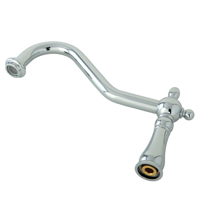 KSP1241 Brass Faucet Spout for KS1241 Series, Polished Chrome