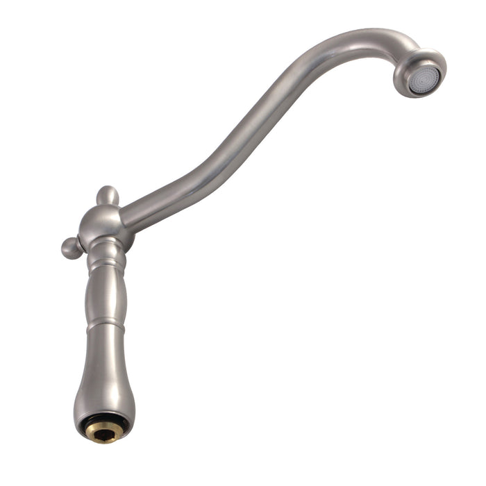 KSP1778 Brass Faucet Spout, Brushed Nickel