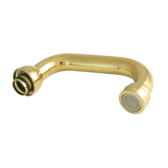KSP212PB Brass Faucet Spout, Polished Brass