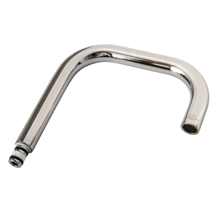 KSP413C Brass Faucet Spout, Polished Chrome