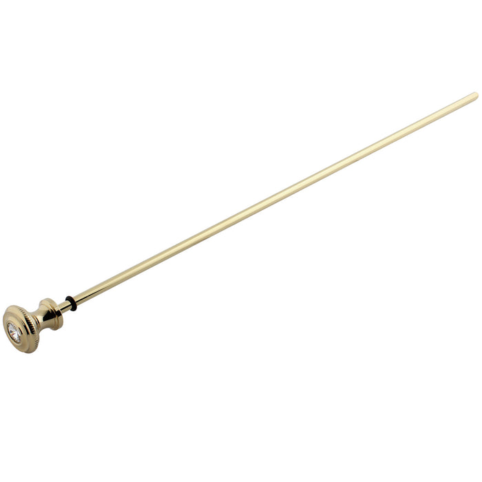 Wilshire KSPR1972WLL Brass Pop-Up Rod, Polished Brass