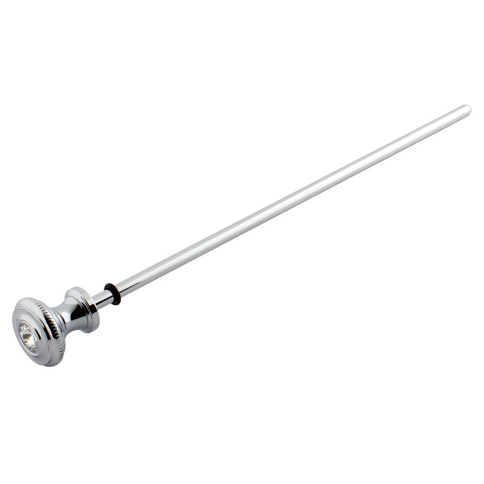 Kingston Wilshire KSPR7611WLL Brass Pop-Up Rod, Polished Chrome