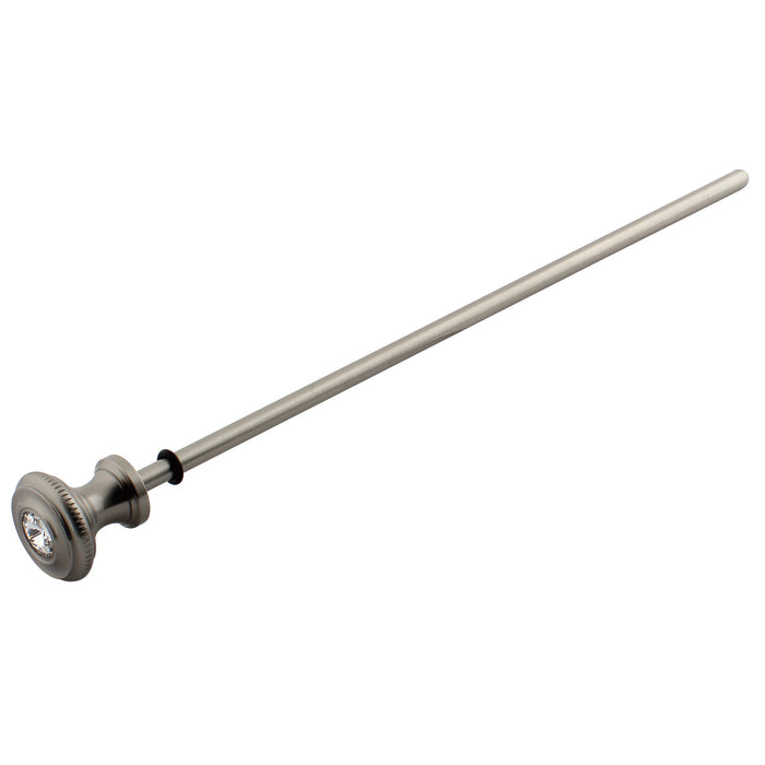 Wilshire KSPR7618WLL Brass Pop-Up Rod, Brushed Nickel