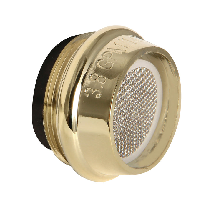 Kingston Cal Green KSSA3102 3.8 GPM Male Aerator, Polished Brass