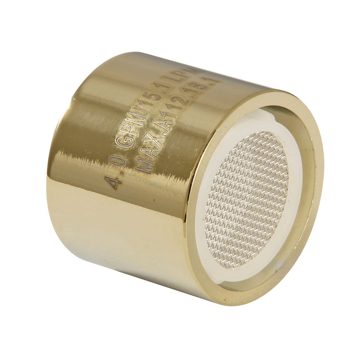 Kingston Cal Green KSSA4102 4.0 GPM Female Aerator, Polished Brass