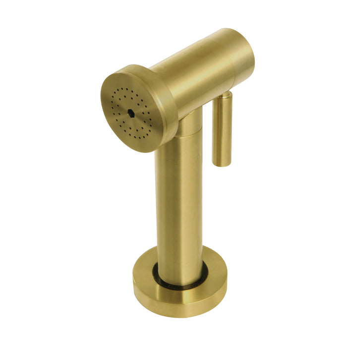 KSSPR7 Brass Kitchen Faucet Side Sprayer, Brushed Brass