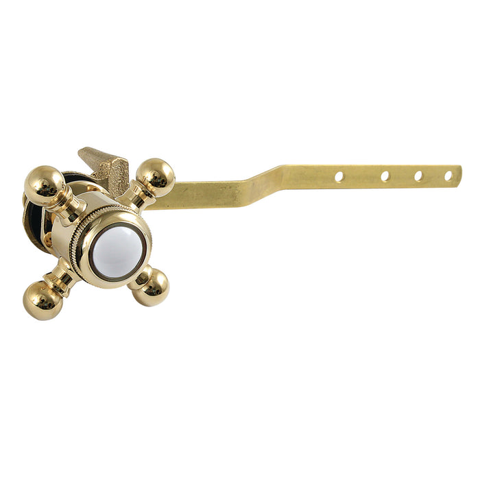 Buckingham KTBX2 Front Mount Toilet Tank Lever, Polished Brass