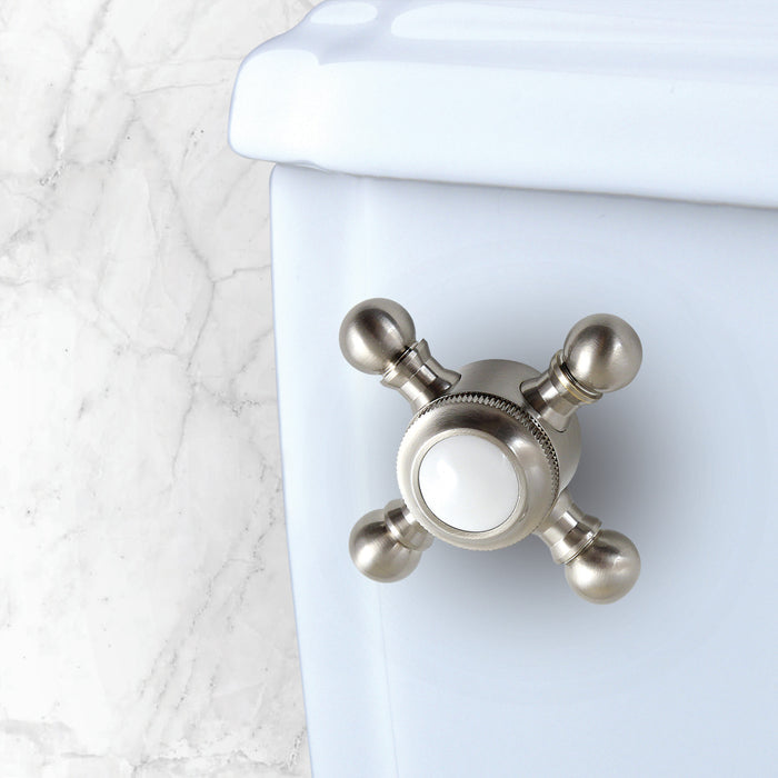 Kingston Heirloom KTBX8 - Buckingham Front Mount Toilet Tank Lever, Brushed Nickel