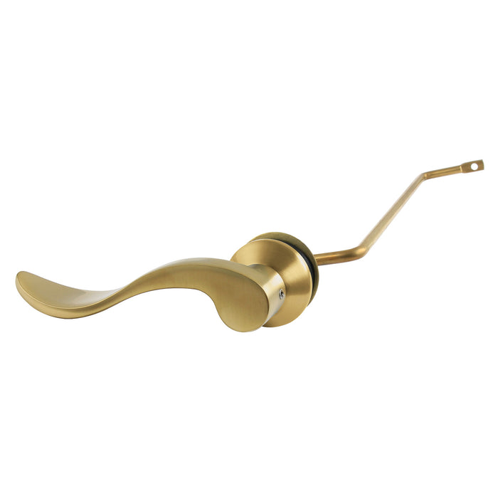 Kingston Tulare KTDFLS7 - NuWave Side Mount Toilet Tank Lever, Brushed Brass