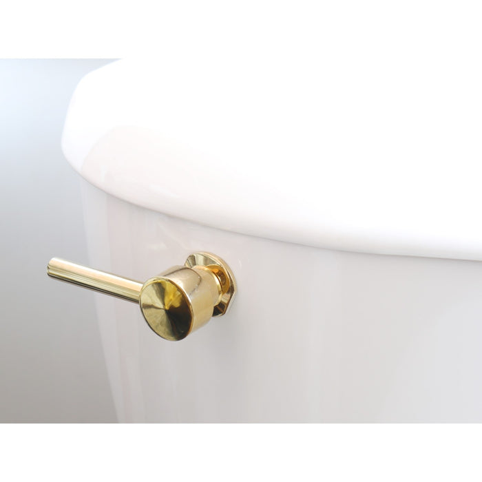 Concord KTDL2 Front Mount Toilet Tank Lever, Polished Brass