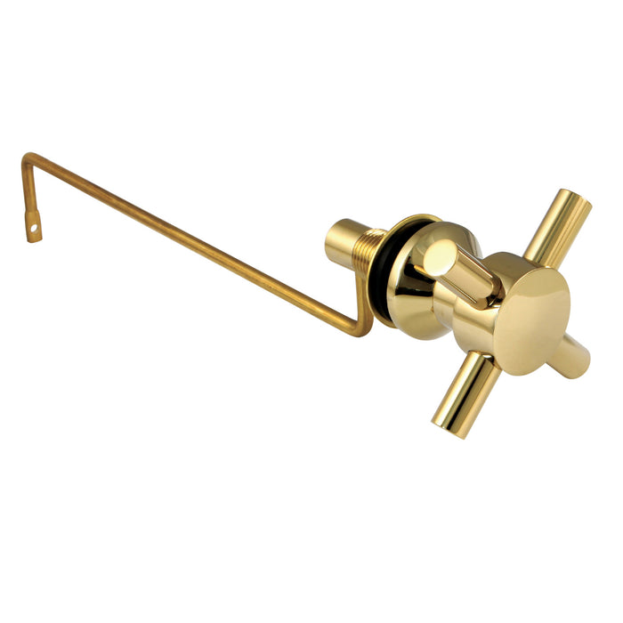 Concord KTDXS2 Side Mount Toilet Tank Lever, Polished Brass