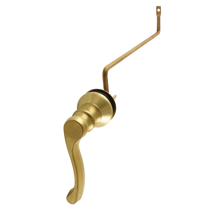 Kingston Tulare KTFLS7 - French Side Mount Toilet Tank Lever, Brushed Brass