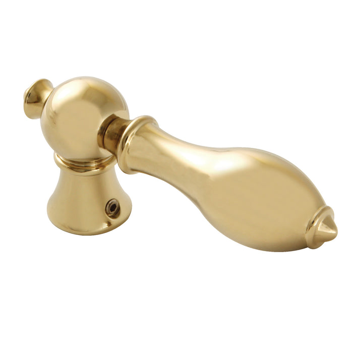 Kingston American Classic KTHACL2 Metal Toilet Tank Lever Handle (Lever Shape), Polished Brass
