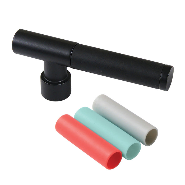 Kingston KTHCKL0 Metal Toilet Tank Lever Handle (Lever Shape), Matte Black