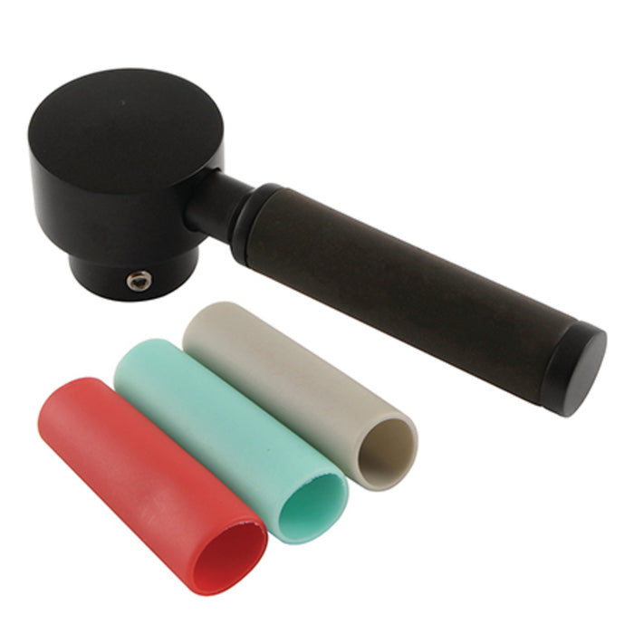 Kingston Kaiser KTHDKL0 Metal Toilet Tank Lever Handle (Lever Shape), Matte Black