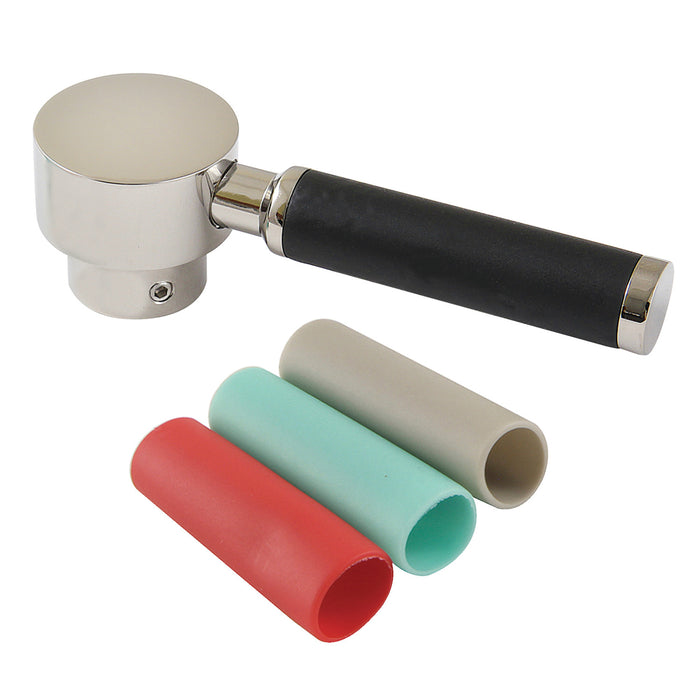 Kingston Kaiser KTHDKL6 Metal Toilet Tank Lever Handle (Lever Shape), Polished Nickel