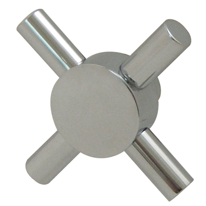 Kingston Concord KTHDX1 Metal Toilet Tank Lever Handle (Cross Shape), Polished Chrome