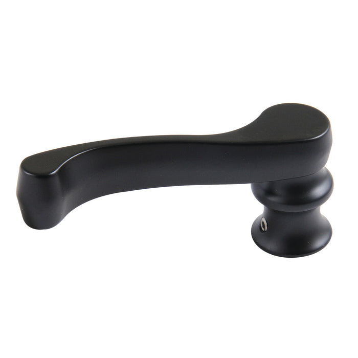 Kingston French KTHFL0 Brass Toilet Tank Lever Handle (Lever Shape), Matte Black