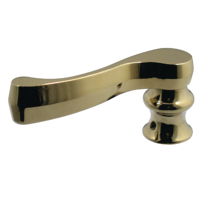 Kingston French KTHFL2 Brass Toilet Tank Lever Handle (Lever Shape), Polished Brass