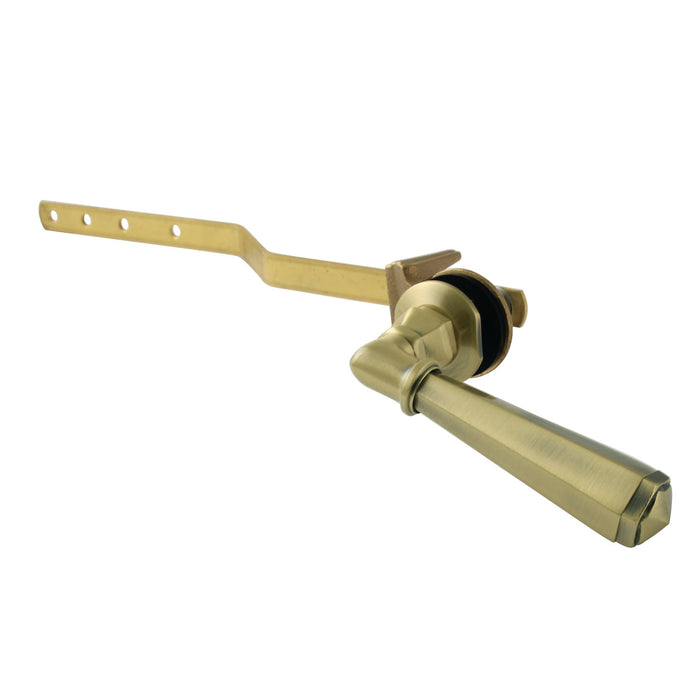 Kingston Tulare KTHL3 - Metropolitan Front Mount Toilet Tank Lever, Antique Brass