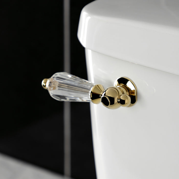 Kingston Heirloom KTWLL2 - Wilshire Front Mount Toilet Tank Lever, Polished Brass