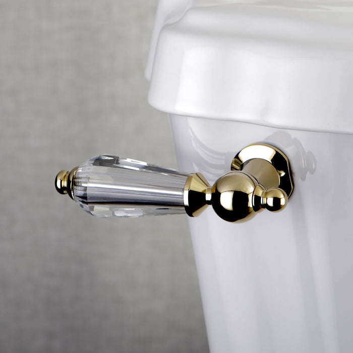 Kingston Heirloom KTWLL2 - Wilshire Front Mount Toilet Tank Lever, Polished Brass