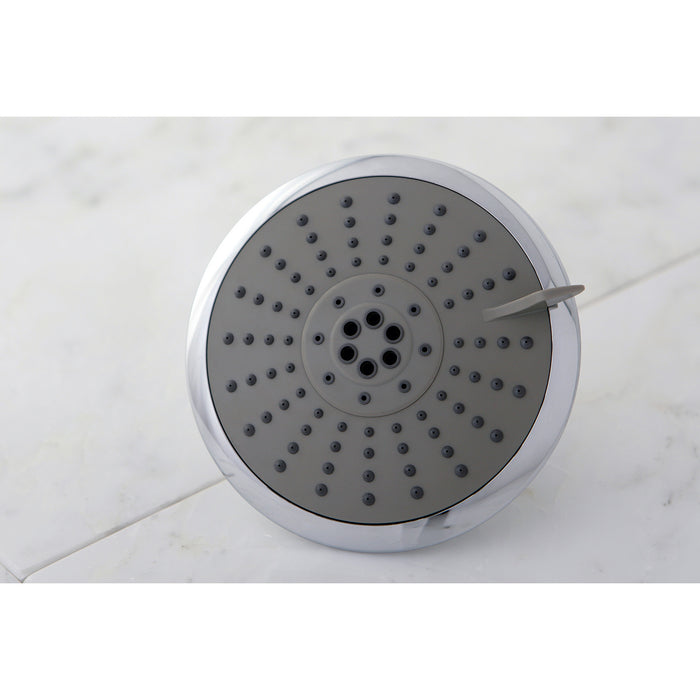 Kingston Tulare KX251 - Shower Scape 5-Inch Round 5-Function ABS Shower Head, Polished Chrome
