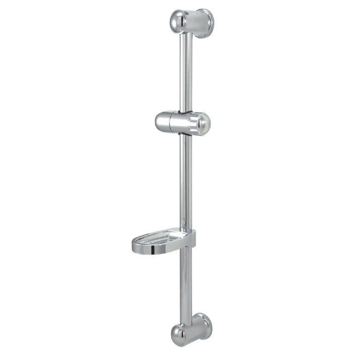 Kingston Sona KX2522SG - Vilbosch 24-Inch ABS Slide Bar with Soap Dish and Hand Shower Holder, Polished Chrome