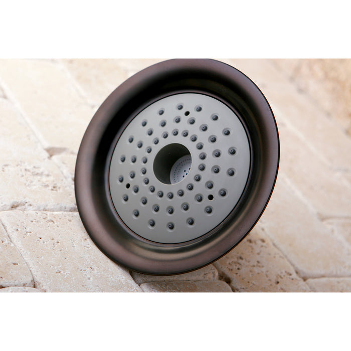 Kingston Tulare KX365 - Shower Scape 6-Inch Round 2-Function ABS Shower Head, Oil Rubbed Bronze