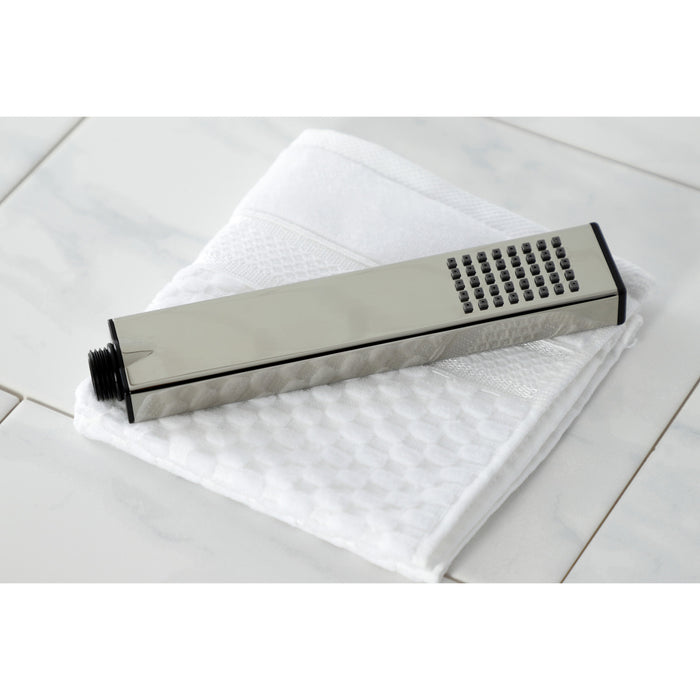 Kingston Sona KX4131A6 - Metropolitan Single Function Rectangular Hand Shower, Polished Nickel