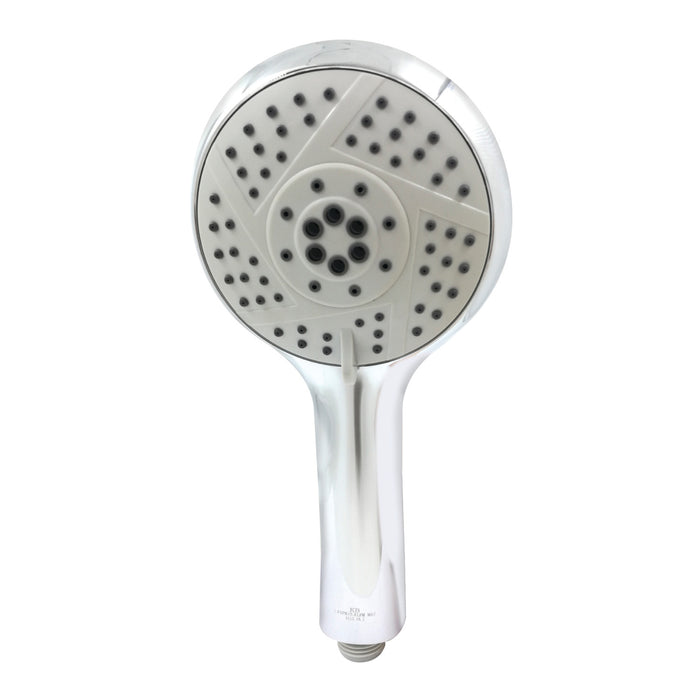 Kingston Tulare KXH144A1 - Vilbosch 5-Function Round Hand Shower, Polished Chrome