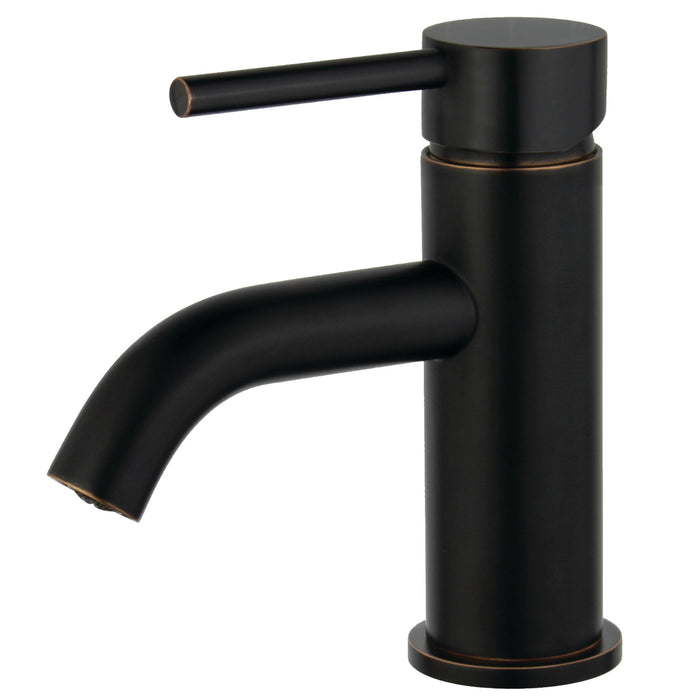 Concord LS8226DL Single-Handle 1-Hole Deck Mount Bathroom Faucet with Push Pop-Up, Naples Bronze