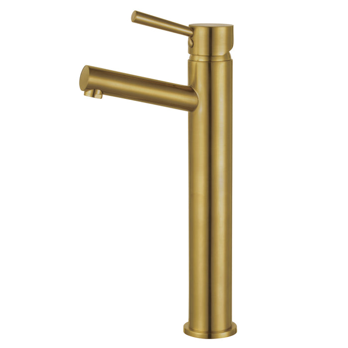 Concord LS8413DL Single-Handle 1-Hole Deck Mount Vessel Faucet, Brushed Brass