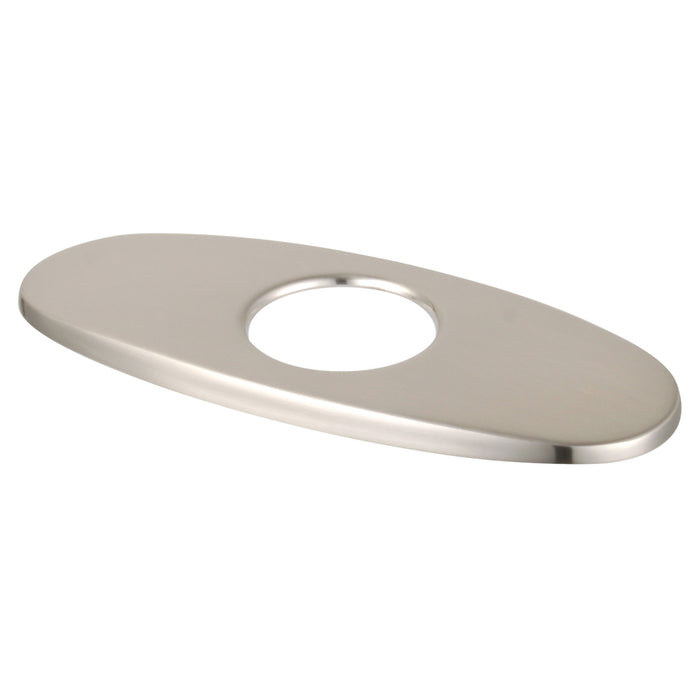 LSCP8228 Metal Faucet Hole Cover Deck Plate, Brushed Nickel