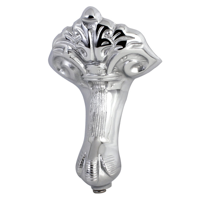 Kingston Heirloom NHVCTZB1 - Aqua Eden 4-Piece (Set) Eagle Claw Cast Iron Tub Feet, Polished Chrome