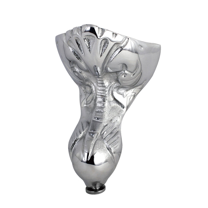 Kingston Heirloom NHVCTZT1 - Aqua Eden 4-Piece (Set) Eagle Claw Brass Tub Feet, Polished Chrome