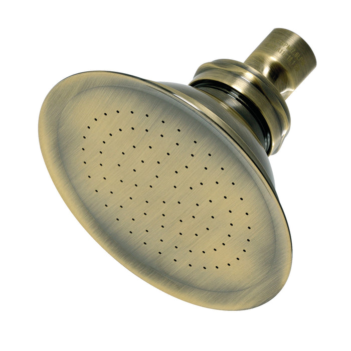 Kingston Heirloom P10AB - Victorian 4-3/4-Inch Round Raindrop Brass Shower Head, Antique Brass