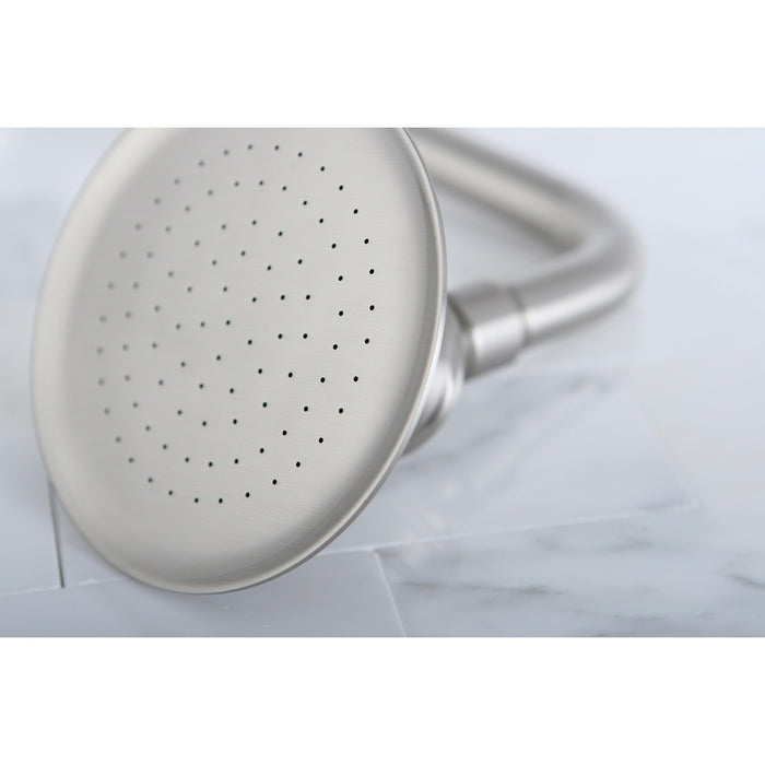 Kingston Heirloom P10SN - Victorian 4-3/4-Inch Round Raindrop Brass Shower Head, Brushed Nickel