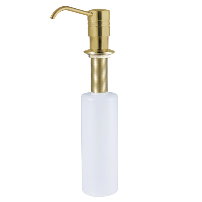 Milano SD2617 Kitchen Soap Dispenser, Brushed Brass