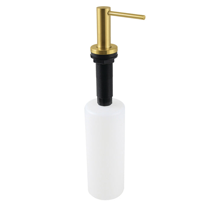 Elinvar SD8617 Kitchen Soap Dispenser, Brushed Brass