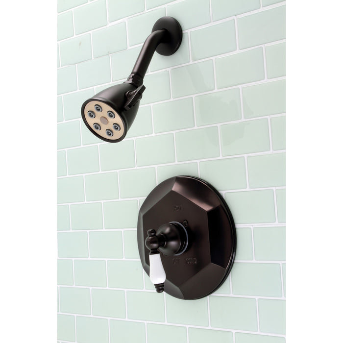 VB4635PLSO Single-Handle 2-Hole Wall Mount Shower Faucet, Oil Rubbed Bronze