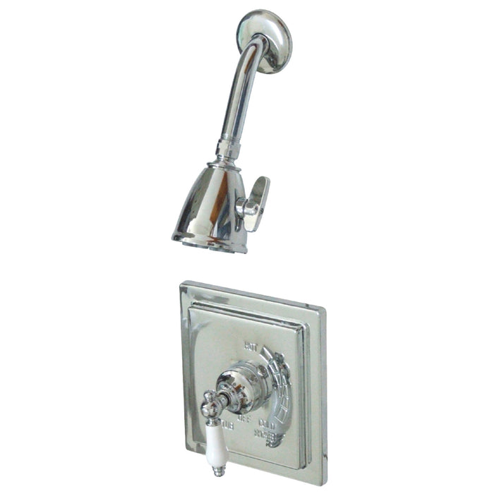 Victorian VB8651PLSO Single-Handle 2-Hole Wall Mount Shower Faucet, Polished Chrome