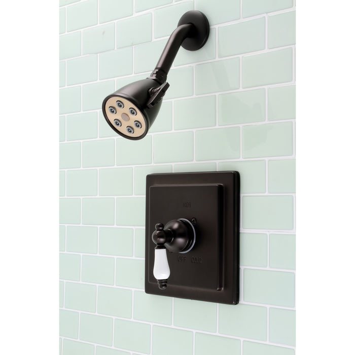 Kingston Tulare VB8655PLSO - Victorian Single-Handle Pressure Balanced Shower Faucet, Oil Rubbed Bronze