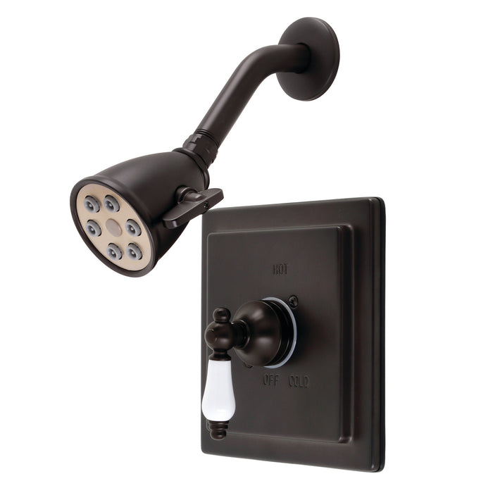 Victorian VB8655PLSO Single-Handle 2-Hole Wall Mount Shower Faucet, Oil Rubbed Bronze
