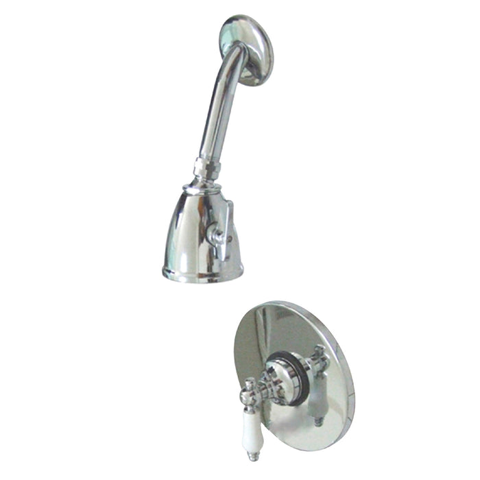 VB8691PLSO Single-Handle 2-Hole Wall Mount Shower Faucet, Polished Chrome