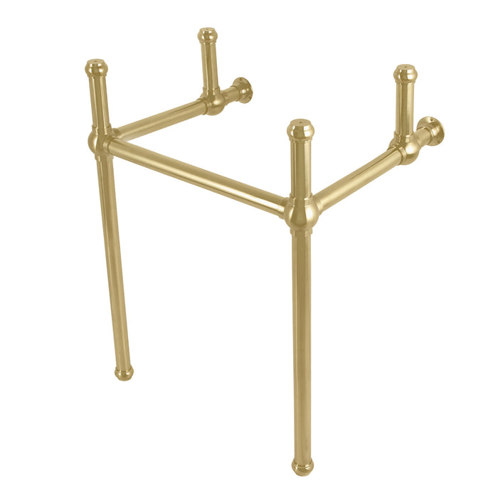 Fauceture VBH211833BB Brass Console Sink Legs, Brushed Brass