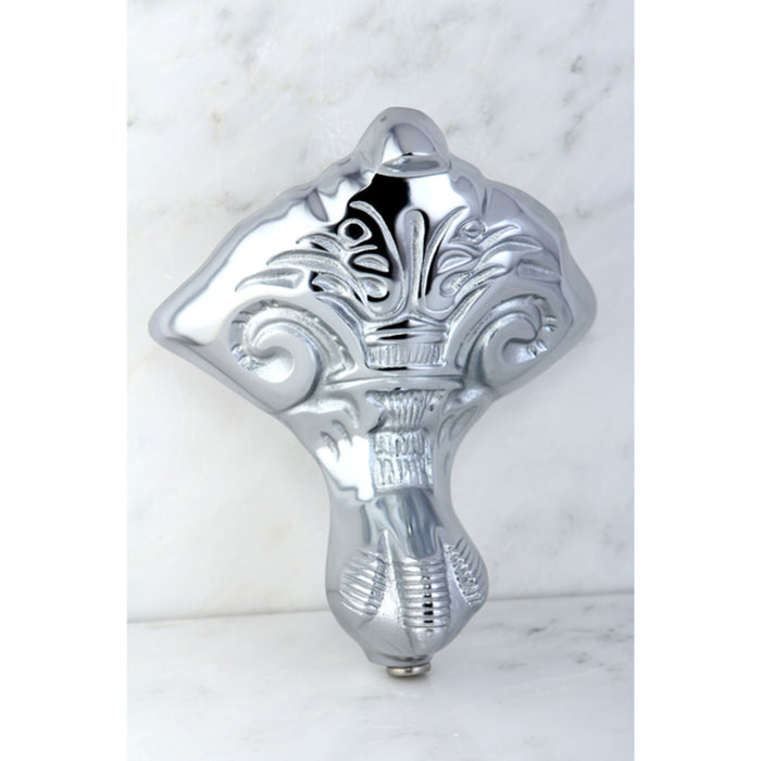 Kingston Heirloom VCTNB1 - Aqua Eden 4-Piece (Set) Eagle Claw Cast Iron Tub Feet, Polished Chrome