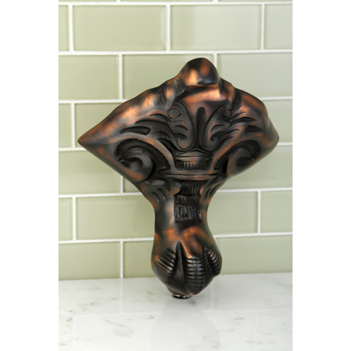 Kingston Heirloom VCTNB5 - Aqua Eden 4-Piece (Set) Eagle Claw Cast Iron Tub Feet, Oil Rubbed Bronze